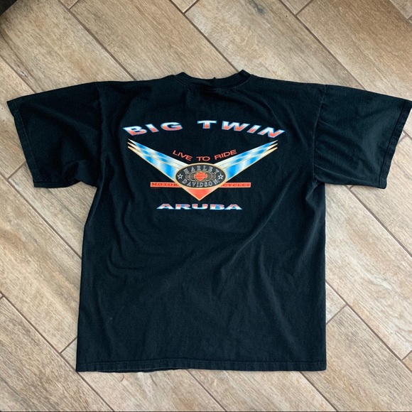 Vintage Y2K Harley-Davidson tee 100% cotton - Picture 7 of 9